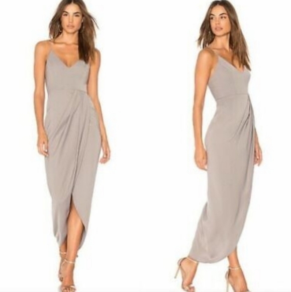New!Shona Joy cocktail core draped dress‎ - Picture 2 of 12